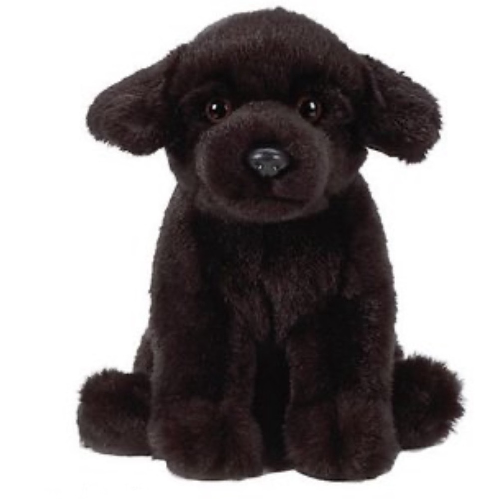 Webkinz Signature Collectable Stuffed Animal Black Labrador Dog